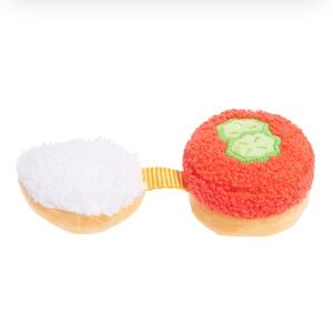 Bark Hot Chicken Squeakwich Plush Dog Toy